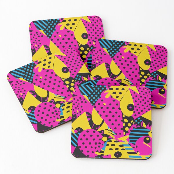 Item preview, Viva Magenta Memphis Style Patterns designed and sold by BuraxisDesigns.
