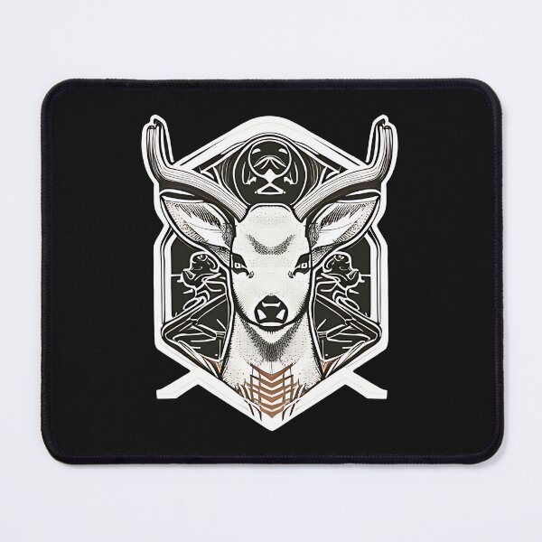 Item preview, Deer in Motion Abstract Design designed and sold by Litheon.