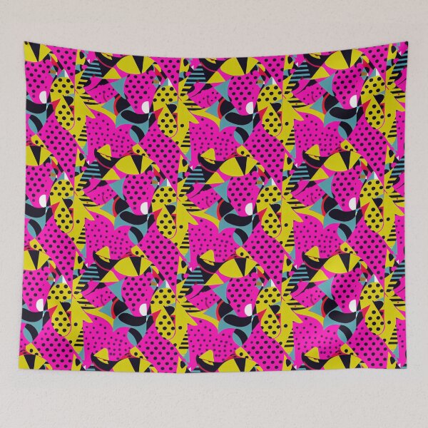 Item preview, Viva Magenta Memphis Style Patterns designed and sold by BuraxisDesigns.