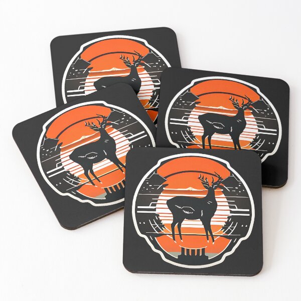Item preview, Enigmatic Deer Abstract Design designed and sold by Litheon.