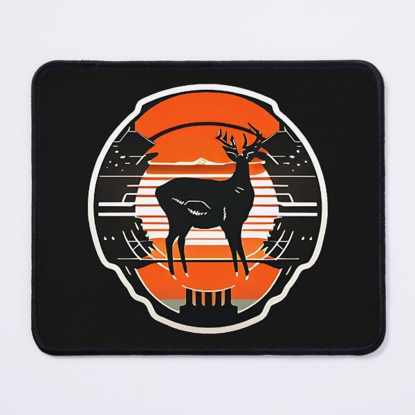 Item preview, Enigmatic Deer Abstract Design designed and sold by Litheon.