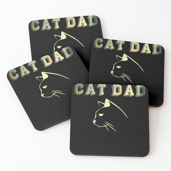 Item preview, Cat Dad Portrait designed and sold by PetSafari.
