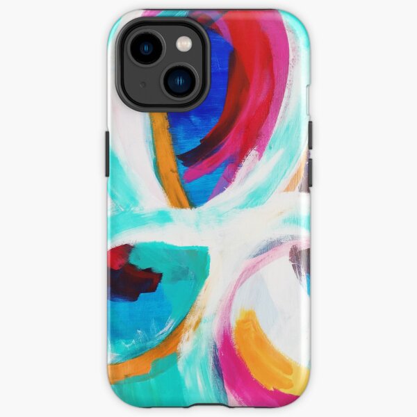 Colorful Coral 3 iPhone Tough Case