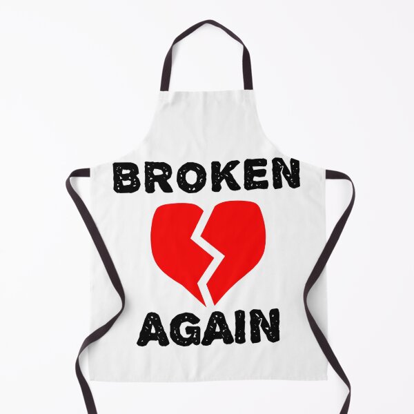 Item preview, Broken Again - Heartbreak Love Quotes designed and sold by EnzoVectorism.