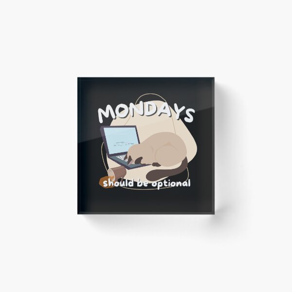 Item preview, Mondays should be optional designed and sold by JoeyGrace.