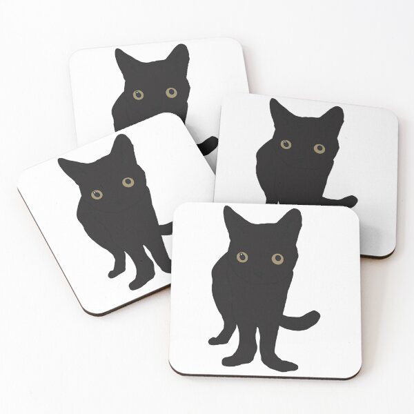 Item preview, Black cat with long feet  designed and sold by marnilauren.