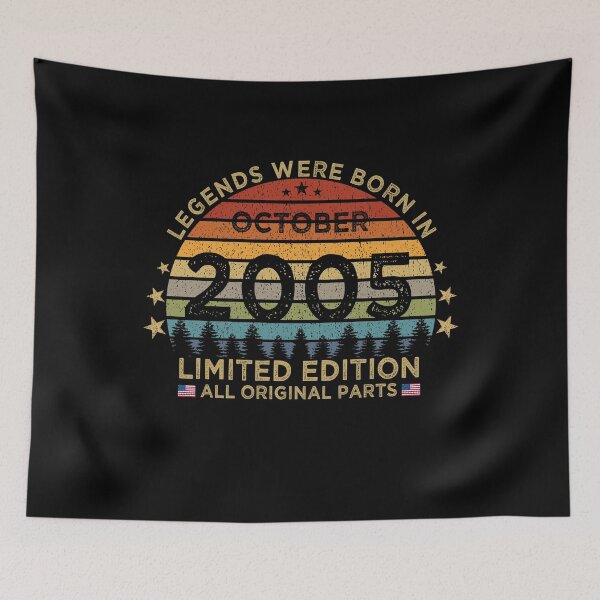 Item preview, Legends Were Born In October 2005 Limited Edition Patriotic designed and sold by cssdru.