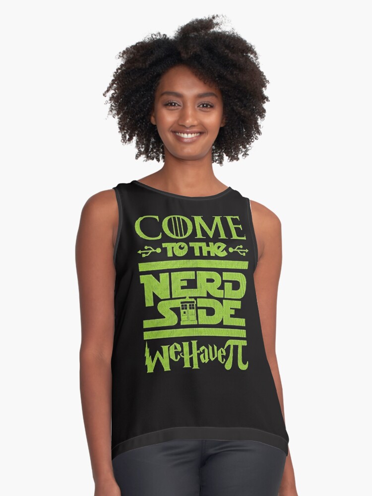 Funny Science Geek T Shirts Gifts-Come To Side We Have Pi for Women Men" Sleeveless Top Sale by Anna0908 | Redbubble