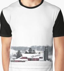 Winter Farm Graphic T-Shirt