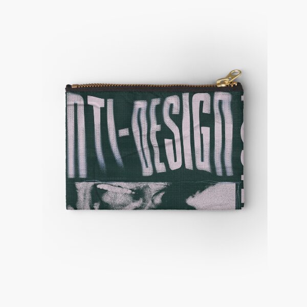 Item preview, Anti-Design Posters Are Getting Cringey (Black/Blue) designed and sold by theashleymay.