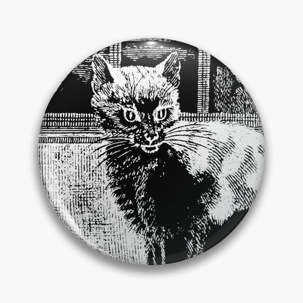 Item preview, Woodcut of a Domestic Shorthair Cat designed and sold by Pixelchicken.