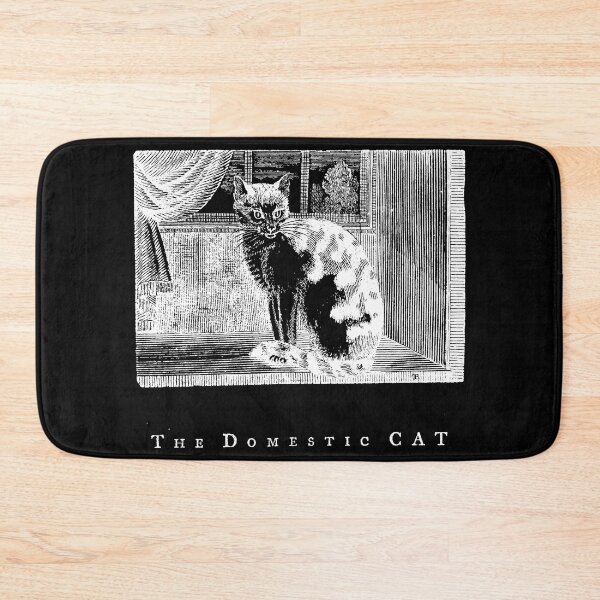 Item preview, Woodcut of a Domestic Shorthair Cat designed and sold by Pixelchicken.
