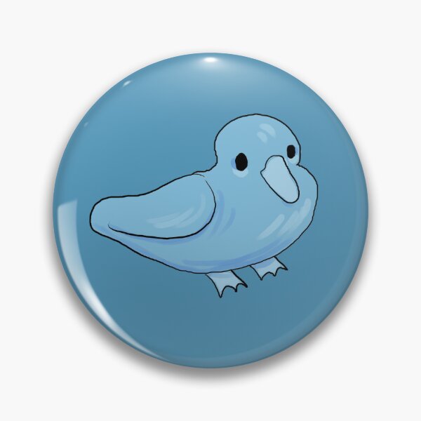 Item preview, silly blue duck designed and sold by ingkko.