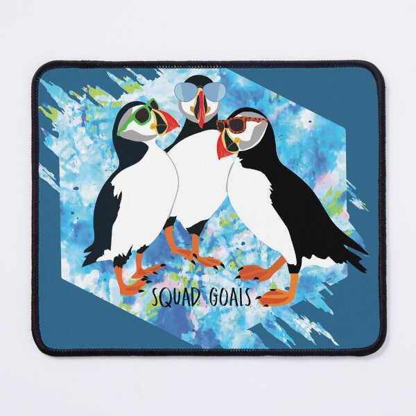 Item preview, Puffins - Squad Goals designed and sold by kspfeif.