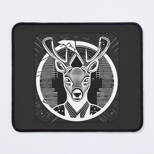 Item preview, Stylish Deer Abstract Design designed and sold by Litheon.