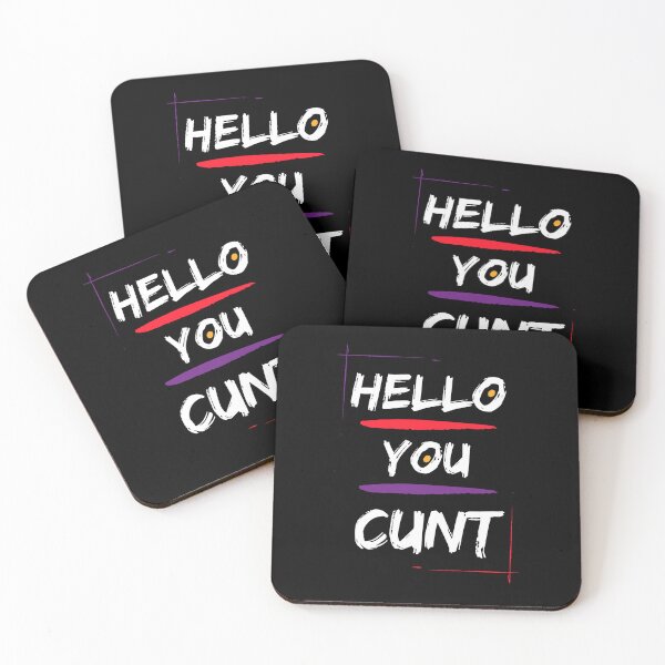 Item preview, Hello you cunt designed and sold by Redlaps.