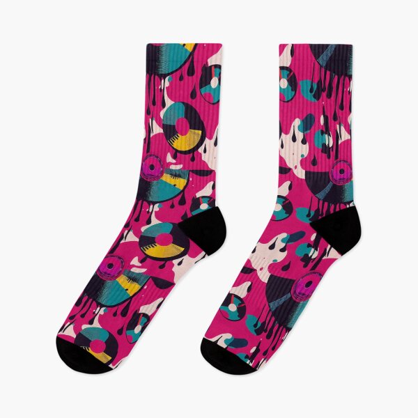 Item preview, Retro Vinyl Records - Viva Magenta designed and sold by BuraxisDesigns.