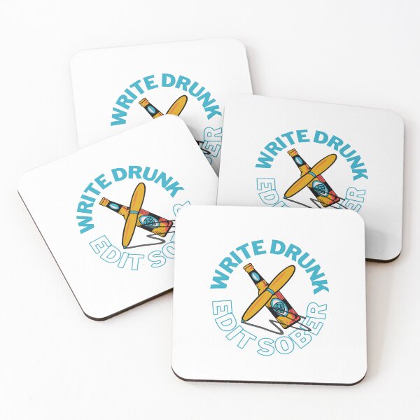 Item preview, Write Drunk Edit Sober designed and sold by BelleZeare.