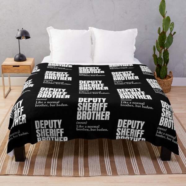 Item preview, Funny Badass Deputy Sheriff Brother Definition designed and sold by EndlessFreedom.