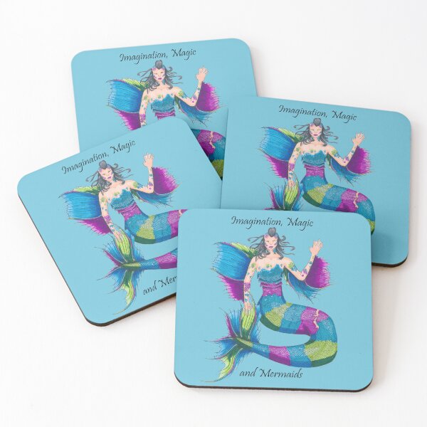 Item preview, Imagination, Magic, and Mermaids designed and sold by dragonwriterart.