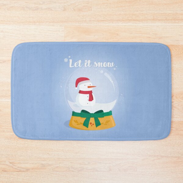 Item preview, Let it snow - Snowman in snowglobe designed and sold by tramezzino.