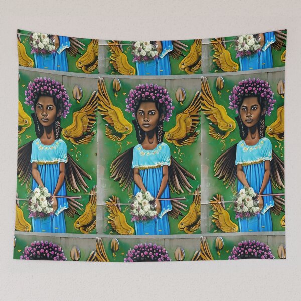 Item preview, Black Woman Earth Aura designed and sold by LoveLightGifts.
