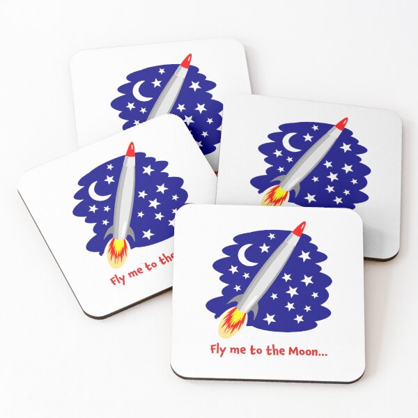 Item preview, Fly me to the Moon  - (+ View this design on 75+ products) designed and sold by Julien Hebbrecht.