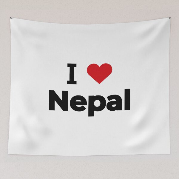 Item preview, I love Nepal designed and sold by Moyanana.