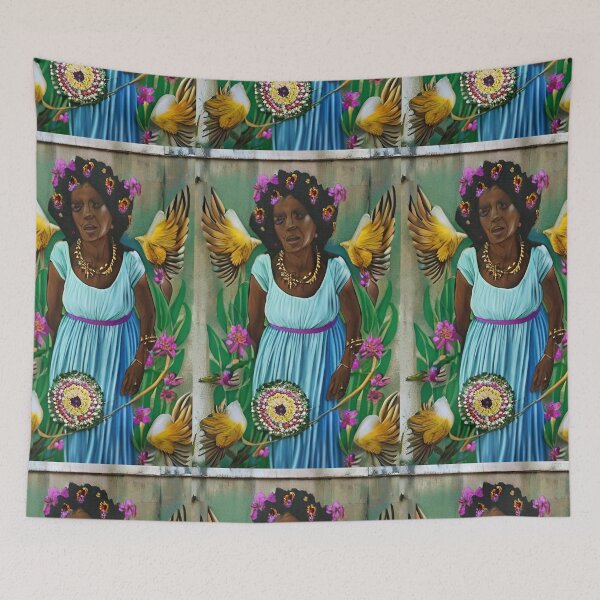 Item preview,  Black Woman Earth Aura designed and sold by LoveLightGifts.