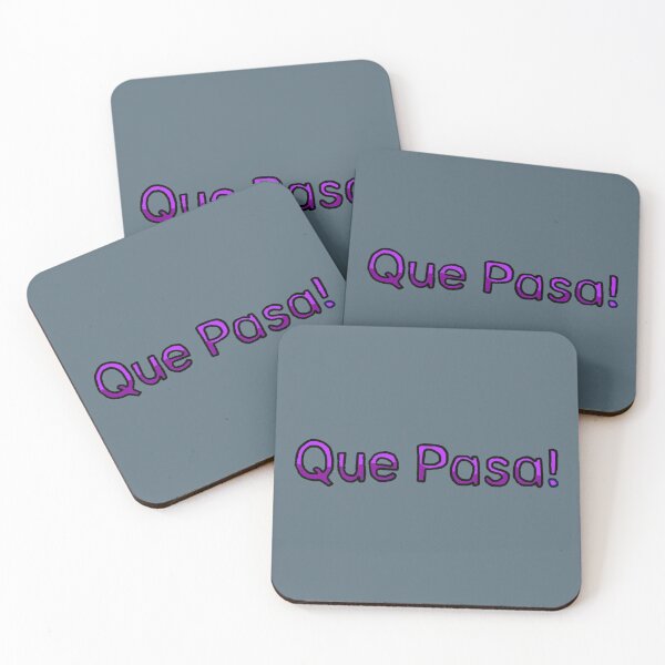 Aperçu de l'œuvre Quoi de neuf en espagnol - (violet) créée et vendue par Usagicollection.
