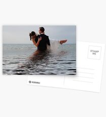 Off for the Honeymoon Postcards