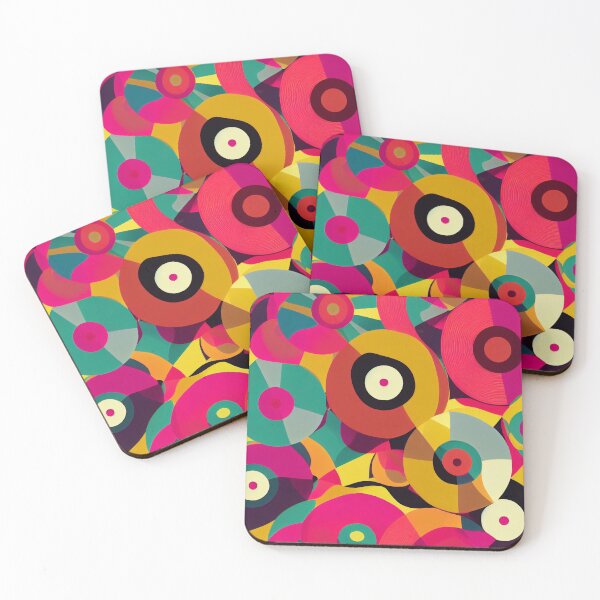 Item preview, Retro Vinyl Records - Viva Magenta designed and sold by BuraxisDesigns.