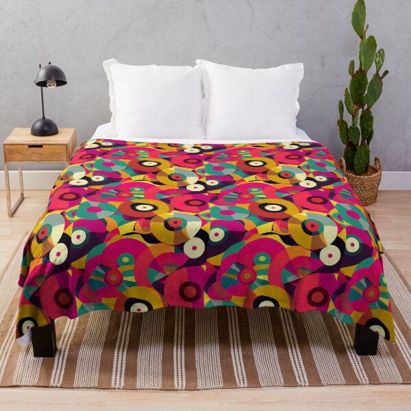 Item preview, Retro Vinyl Records - Viva Magenta designed and sold by BuraxisDesigns.