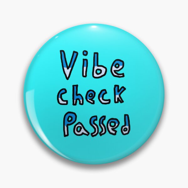 Item preview, Vibe Check Passed - Blue designed and sold by Usagicollection.