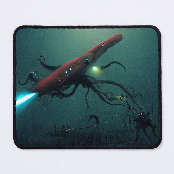 Item preview, Futuristic Submarine Expedition Robot designed and sold by TheCensoredBois.