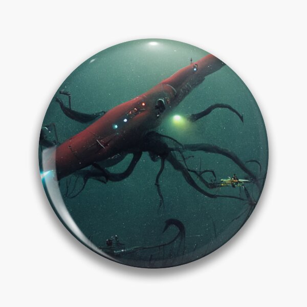Item preview, Futuristic Submarine Expedition Robot designed and sold by TheCensoredBois.