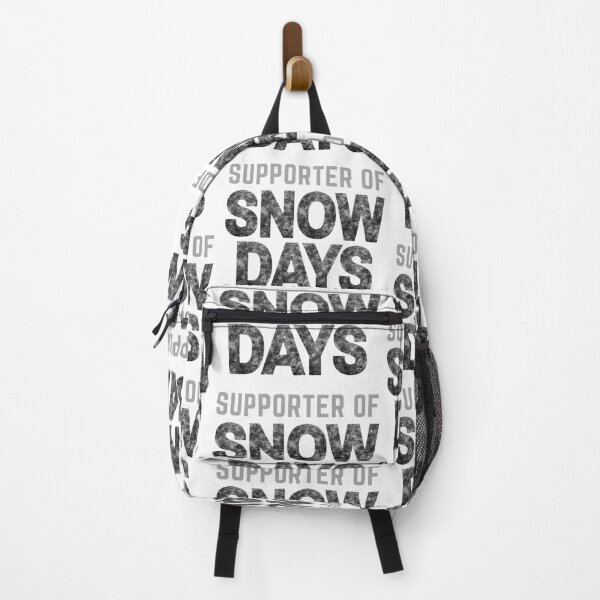 Item preview, Supporter Of Snow Days-Funny Winter Quote designed and sold by CarefulCaptures.