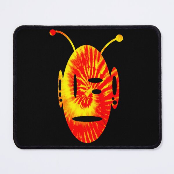 Item preview, Three eyed Alien silhouette  orange color cartoon Vector design original artwork by sage alien designed and sold by Design Repo.