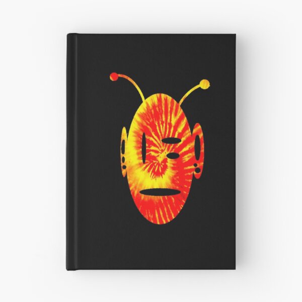Item preview, Three eyed Alien silhouette  orange color cartoon Vector design original artwork by sage alien designed and sold by Design Repo.