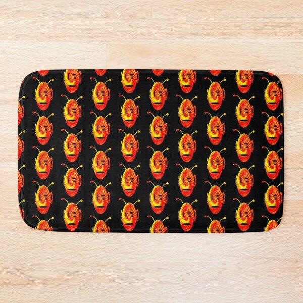 Item preview, Three eyed Alien silhouette  orange color cartoon Vector design original artwork by sage alien designed and sold by Design Repo.