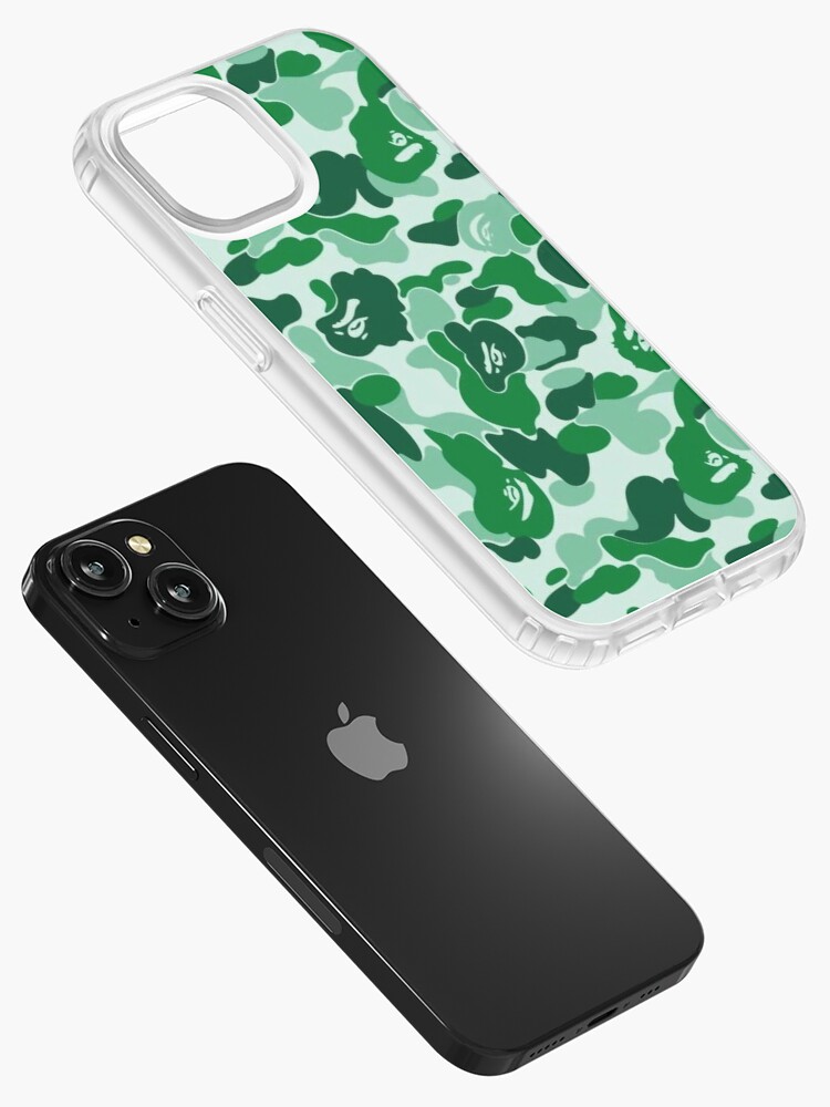 green pattern luxury bape phone case