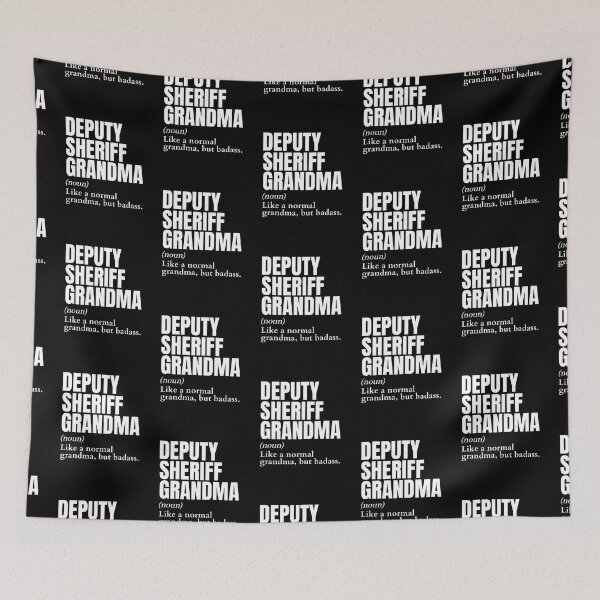 Item preview, Funny Badass Deputy Sheriff Grandma Definition designed and sold by EndlessFreedom.