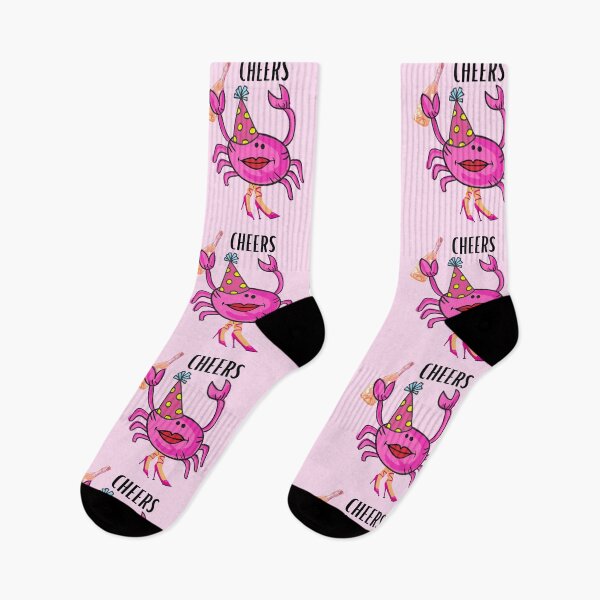 Item preview, PALE PINK FUCHSIA BACKGROUND PINK PARTY HAT PINK SHOES designed and sold by EllieMonroe.