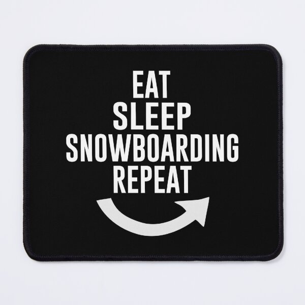 Item preview, Eat Sleep Snowboarding Repeat designed and sold by Ching Teoh.