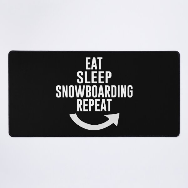 Item preview, Eat Sleep Snowboarding Repeat designed and sold by Ching Teoh.