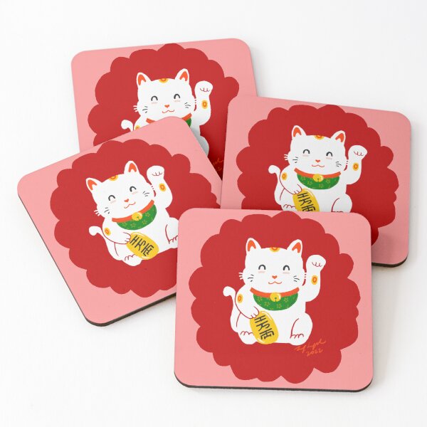 Item preview, Lucky cat designed and sold by CKCRedbubble.