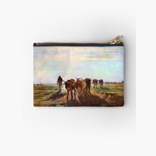 Item preview, Oxen Going to the Plow Troyon designed and sold by Weston  Westmoreland.