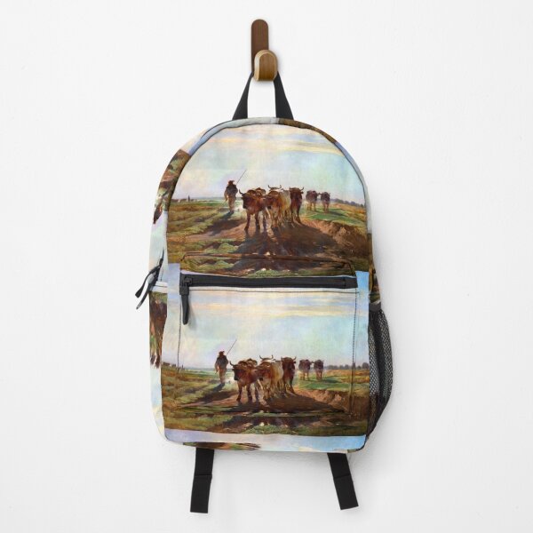 Item preview, Oxen Going to the Plow Troyon designed and sold by Weston Westmoreland.