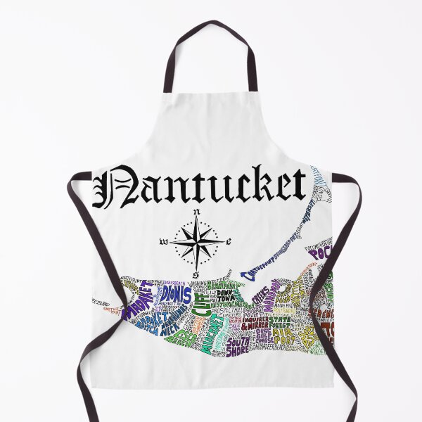 Item preview, Nantucket Word Map designed and sold by Conor Plunkett.