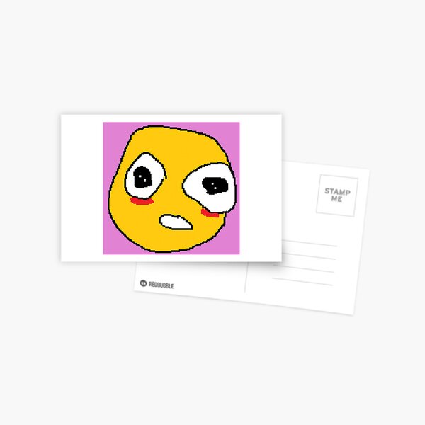 Pleading cursed emoji  Postcard for Sale by Kecsketo2